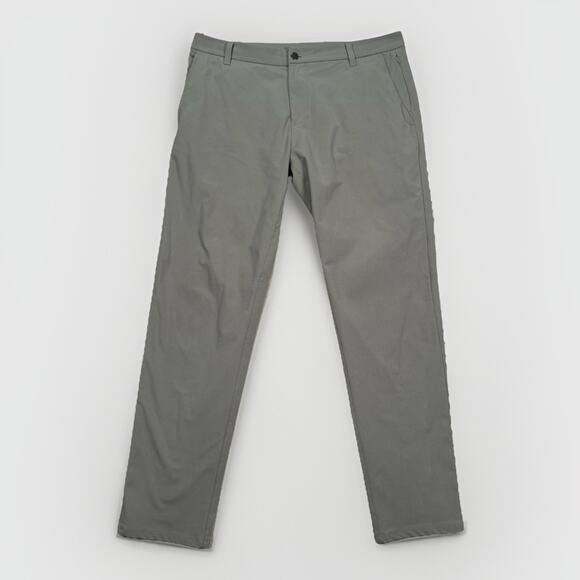 Lululemon Commission Pants Men’s Size 36x32 Warpstreme Gray - Picture 1 of 9